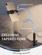 Lamicall Gooseneck Tablet Holder for Bed, Unique Tapered Flexible Arm