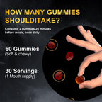 Velvra Cleanse vitacore Himalayan Shilajit Gummies for Men & Women, 85+ Trace Minerals & Fulvic Acid, Gluten-Free, 60 Gummies