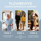Qoenba Flow Revive Support for Men - Saw Palmetto, Beta-Sitosterol, Pumpkin Seed Formula - 90 Capsules