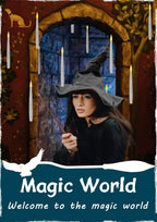 Leejec 20Pcs Floating Candle with Wand Remote, 6/18H Timer, Halloween Decor