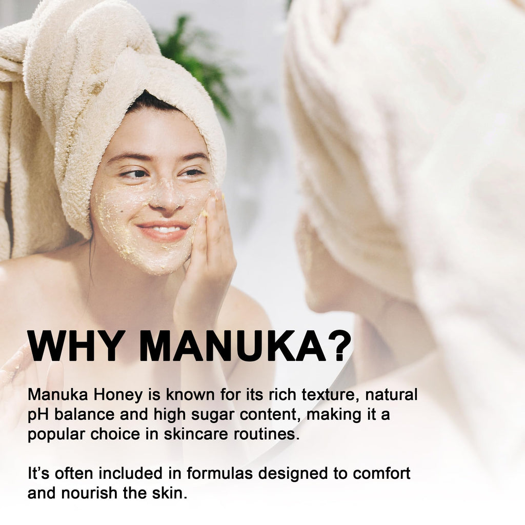 Super Natural Goods Manuka Honey Cream (16oz) – Hydrating Lotion for All Skin Types Suitable for Kids and Adults | Moisturizing Body Cream with Real Manuka Honey Aloe Vera Juice and Cocoa Butter