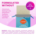 Lume Acidified Body Cleansing Bar - 24 Hour Odor Control - Removes Odor Better than Soap - Moisturizing Formula - Formulated Without SLS or Parabens - OB/GYN Developed - 5 ounce (Unscented)