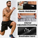 BALENNZ Mens Athletic Shorts with Pockets Quick Dry Workout Shorts Men5BL