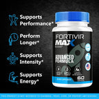 (3 Pack) Fortivir Max Capsule - Fortivir Max Advanced Formula Pills - Maximum Strength, FortivirMax All Natural Premium Support for Overall Health and Wellness Reviews, 180 Capsules for 3 Months