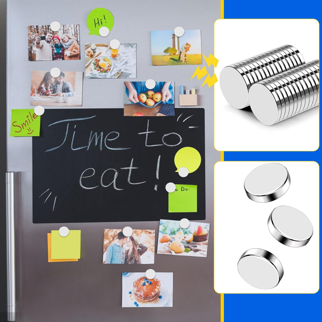BEST CHOICE MAGNETS Small Magnets, 70 Pack Refrigerator Magnets 15x2mm