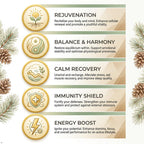 INCAS 100% USDA Organic Pine Pollen Powder (6 Ounces) Non GMO Verified 99% Cracked Cell Wall, Wild HARVESTED, Non-Irradiated, Boosts Energy & Immune Support, No Fillers or Additives