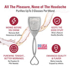 PureWine The Wand Wine Purifier, Removes Histamines & Sulfites - 8 Wands