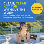 FROG Serene Replacement Mineral Cartridges for use with Hot Tub FROG Serene Floating Sanitizing System - Prefilled for Quick & Easy Hot Tub Maintenance - 1 Pack