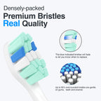HOFAM Replacement Toothbrush Heads for Philips Sonicare Replacement Heads,Electric Replacement Brush Head Compatible with Phillips Sonicare Electric Toothbrush,for Philips Sonic Care Brush,10 Pcs