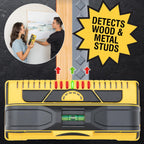 Franklin Sensors Prosensor M210 Stud Finder With 13-Sensors, Wood & Metal Stud Detector/Wall Scanner, Live Wire Detection, Made in the USA