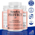 (2 Pack) New Era Protect Capsules, Official Newera Protect Pills for Women with All Natural Ingredients, Advanced New EraProtect Womens Health & Wellness Support Vitamin Supplement (120 Capsules)