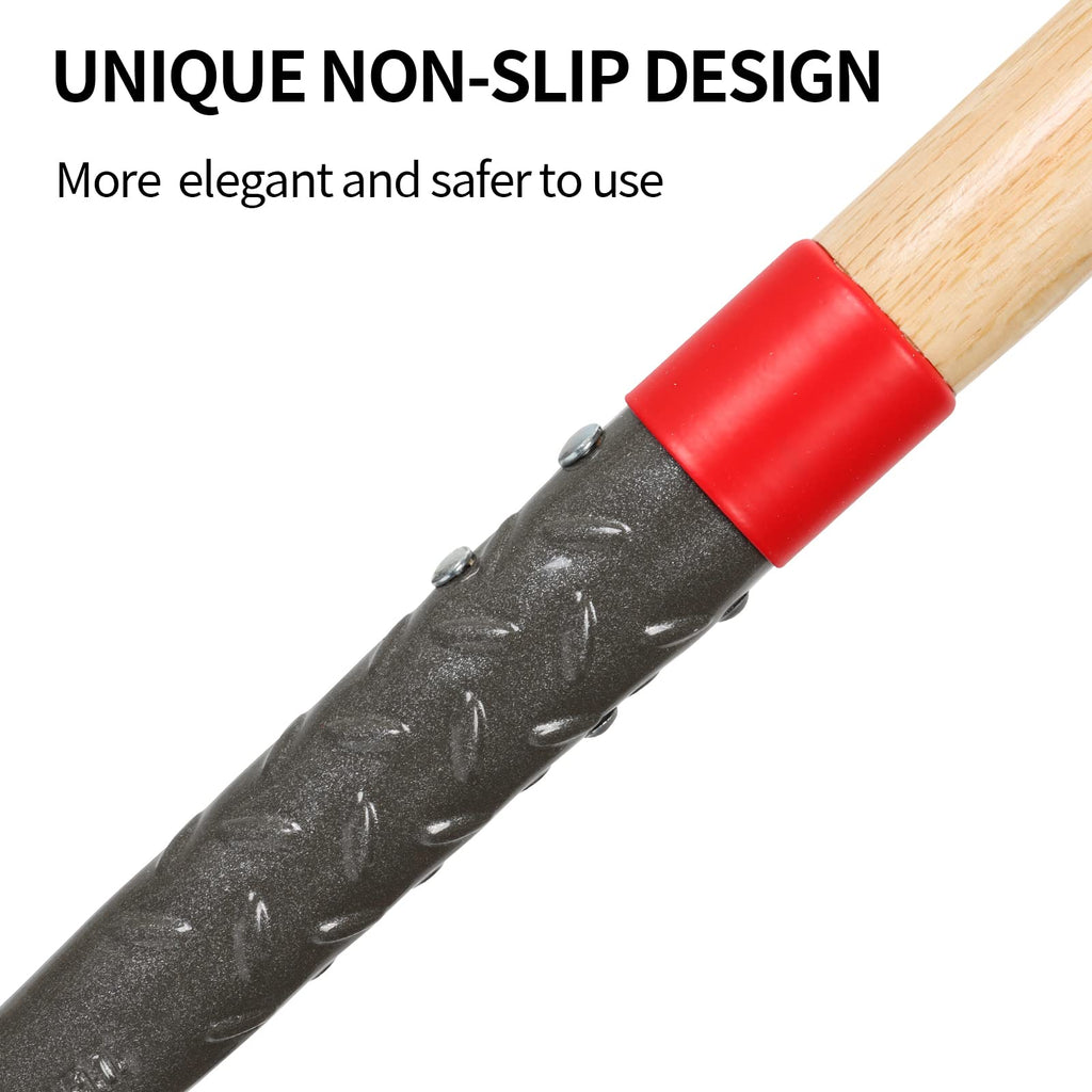 HANTOP Flat Spade Garden Shovel Edging Shovels for for Gardening and Edging