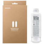 Samsung HAF-QIN-2P/EXP Genuine Refrigerator Water Filter, Reduces 99% of Harmful Contaminants for Clean, Clear Drinking Water, 6-Month Life, Easy Install, Pack of 2