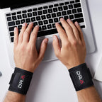 Dr. Arthritis Doctor Developed Wrist Brace, Wrist Wraps for Tendonitis, Hand Support, Ideal for Fitness, Weightlifting (Pair)