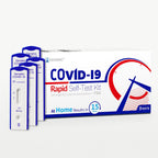 Genabio COVID-19 Antigen Rapid Self-Test Kit (270 Tests) – FDA EUA Authorized | 15 Min At-Home Results | OTC Nasal Swab | Easy Self-Test | (54 Packs, 5 Tests per Pack)