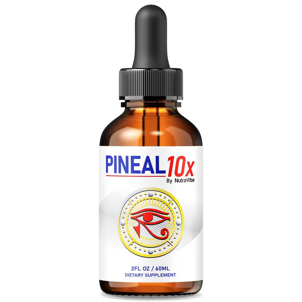 Pineal 10x Drops ��� Daily Support Formula with a Clean, Natural Blend to Maintain Restful Evenings, Balanced Rhythms & Relaxation | Easy-to-Use Pineal10x for Nighttime Wellness (30 Servings)
