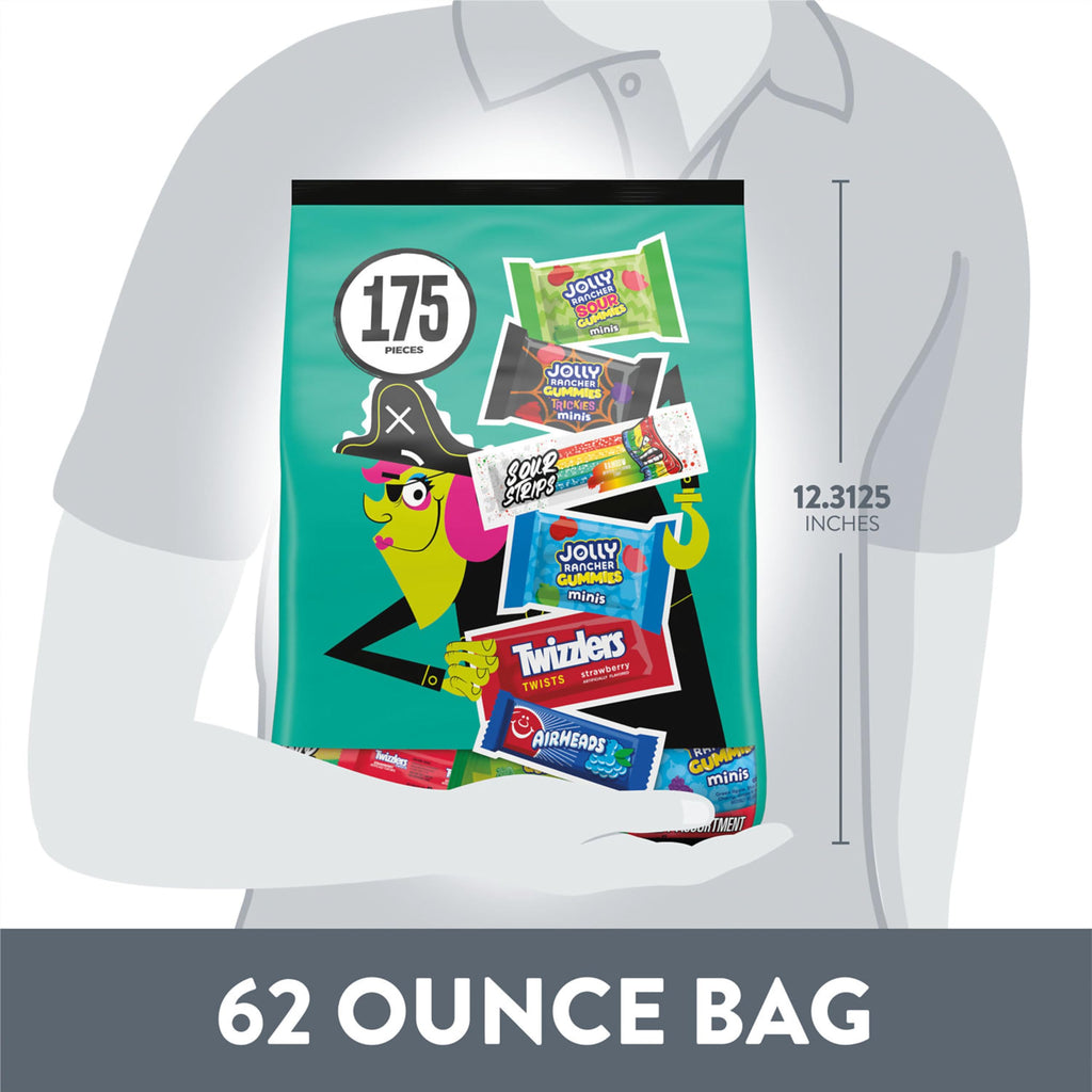 Jolly Rancher, Twizzlers, Sour Strips, Airheads - 175 ct
