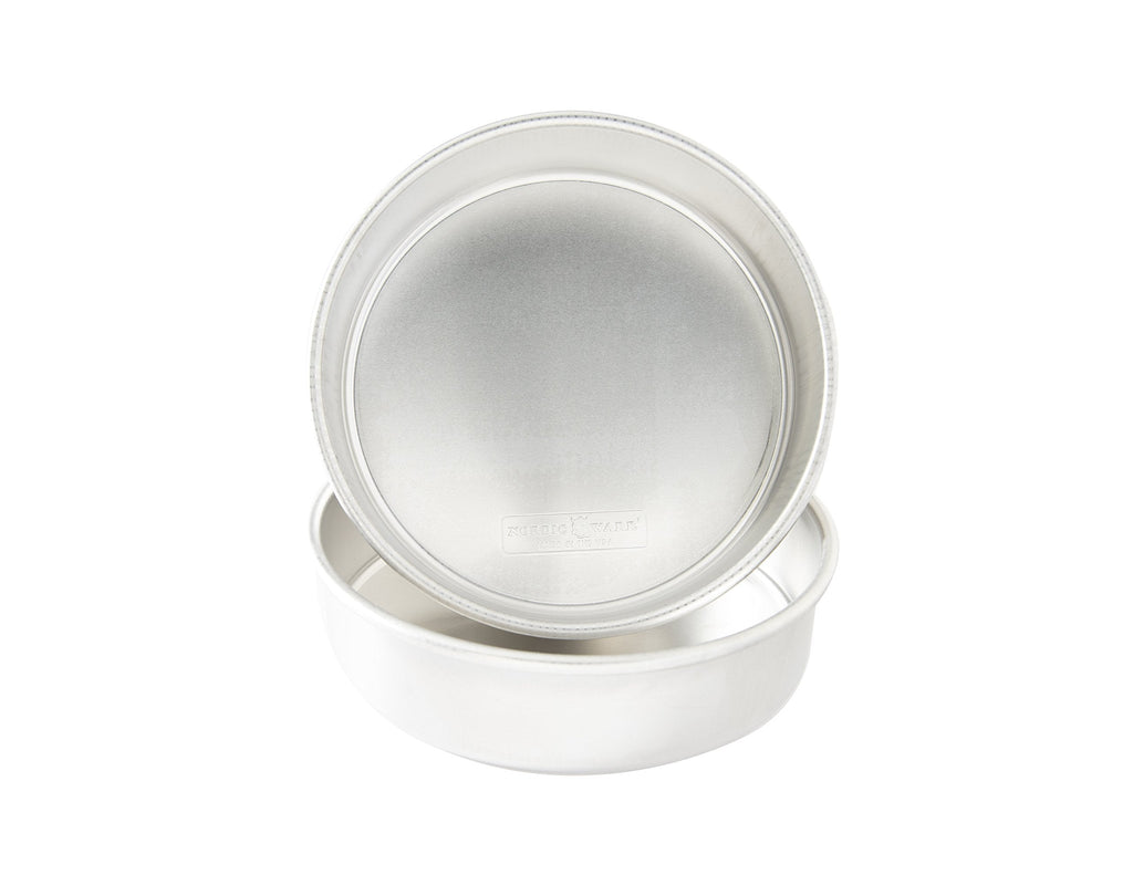 Nordic Ware Naturals Round Cake Pan, 9-Inch 2-Pack