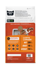 World's Best Cat Litter Low Tracking & Dust Control, Unscented, 15 lb Bag
