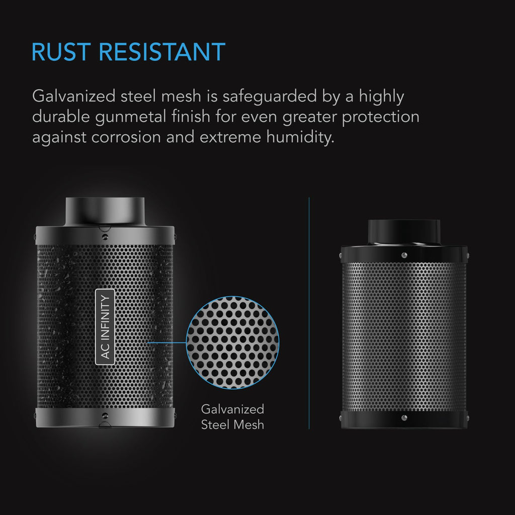 AC Infinity Air Carbon Filter 100mm with Premium Australian Virgin