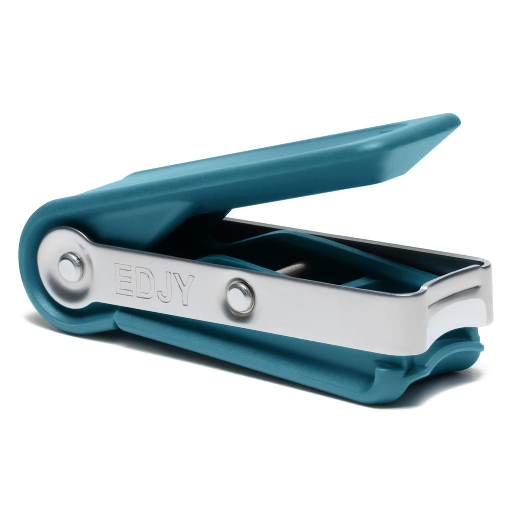EDJY Fingernail Cutter Nail Cutter Stainless Steel EDJY Blue