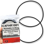 Captain O-Ring – Replacement CXFHR1001 / RGX45G O-Rings for Hayward SwimClear C100S, C150S, C200S. RG450, RG700, ASL C850, C1250 Filter Head (2 Pack)