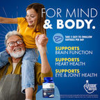 Vegan Omega 3 Supplement – Algae Omega 3 with DHA EPA DPA – Vegan Capsules from Algal – Fish Oil Alternative – Plant-Based Algae Oil Formula – Non-GMO, Carrageenan-Free, High Strength