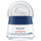 Vichy LiftActiv Supreme Night Cream, Anti Aging Face Cream with Vitamin C and Rhamnose to Firm and Brighten, Suitable for Sensitive Skin