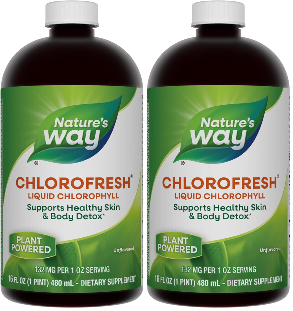 Nature's Way Chlorofresh, Natural Flavor, 16 oz Bottle (Packaging May Vary) (Pack of 2)