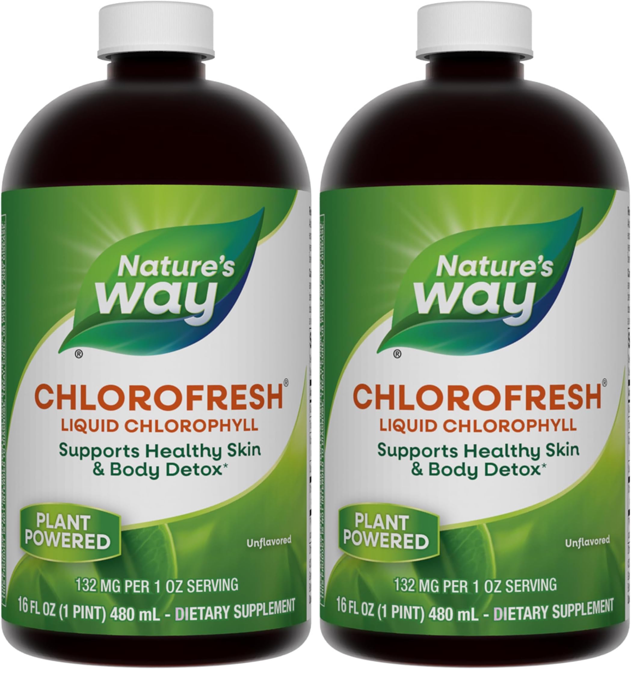 Nature's Way Chlorofresh, Natural Flavor, 16 oz Bottle (Packaging May Vary) (Pack of 2)
