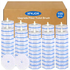 100 Count Toilet Wand Refills for Clorox Toilet Wand - Disposable Toilet Brush Refills, Replacement Heads for Clorox Toilet Wand Refills, 5X Cleaning Power | 360° Efficient Cleaning | No Falling Apart