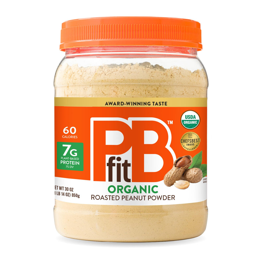 PBfit Organic Peanut Butter Powder 30 Oz, Peanut Spread with 7g Protein