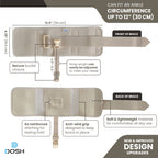 Dosh AFO Foot Drop Brace - Drop Foot Braces - Foot Drop Brace for Walking - AFO Brace - Drop Foot Brace for Walking With Shoes - Ankle Foot Orthosis – (Beige)