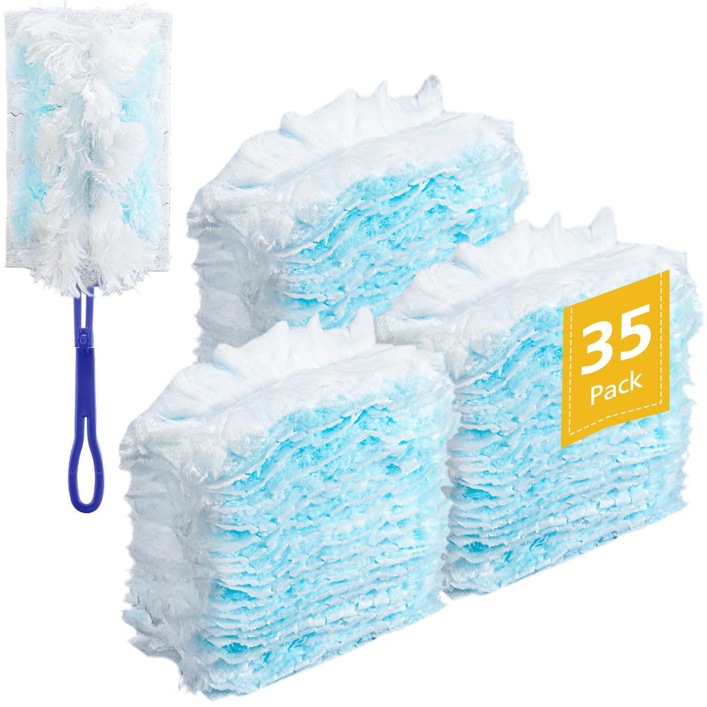 Duster Refills for Swiffer Dusters, 35 Count Disposable Duster Refill Heavy Duty Dusters Refills Replacement Head