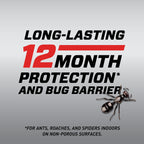 Ortho Home Defense Max Indoor Insect Barrier with Extended Reach Comfort Wand - Ready-To-Use Home Bug Spray, Kills Ants, Roaches, Spiders, Fleas and Ticks, 1 gal.
