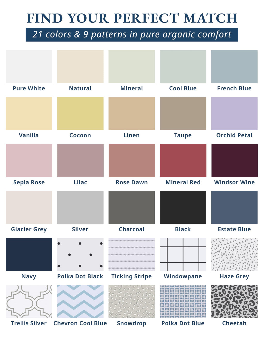 LANE LINEN Queen Sheets 100% Organic Cotton 4pc Percale Cooling - White