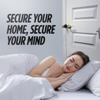 Guard Dog Security Blocklock Portable Door Lock, Hotel Door Locks for Travelers Security, Tough, Durable, Apartment Door Security, Home Security, Travel Essentials, Easy to Use