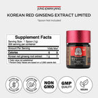JUNG KWAN JANG Korean Red Ginseng Extract Limited 100g Jar | Ginseng Supplement, Ginseng Tea | Energy Boost,Stamina, Immune Support | 100% Korean Red Ginseng Extract | Vegan Friendly | 100g