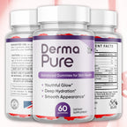 (2 Pack) Derma Pure Gummies, Official Derma Pure Gummy with All Natural Ingredients, Maximum Strength Supplement with Premium Vitamins Supporting Optimal Wellness and Advanced Health (120 Gummies)