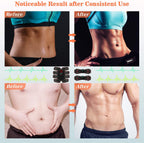 Abs Stimulator Military Grade, Vital Flex Core Ab Stimulator Military Grade, MHD TENS - Ab Stimulator and for Easy Abs Muscle Stimulation and Muscle Activation, Ideal Home Gym Device,Unisex