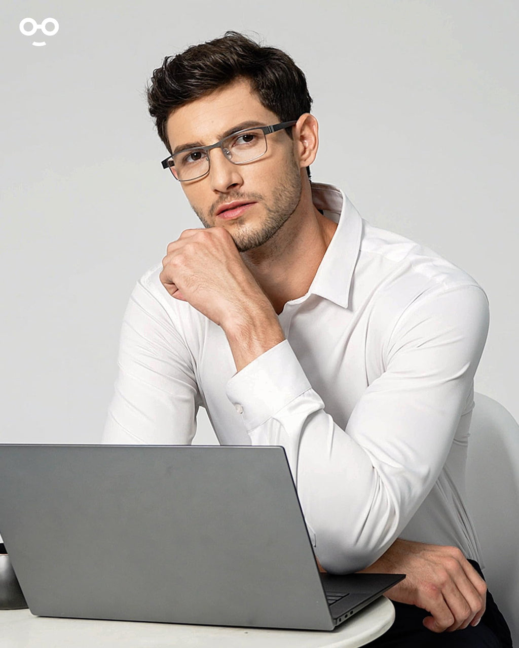JOLISU 3PCS Blue Light Glasses Men - Bluelight Blocking Computer Metal Thin Frame For Mens/Women