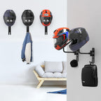 LIFXIZE Helmet Hanger Wall Mount 180° Swivel Helmet Holder for Motorcycle Bike Racing Outerwear Sports Gear(3 Pack)