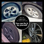Silver Rim Touch Up Paint - Wheel Repair Kit Curb Rash, Quick And Easy Wheel Scratch Repair, Rim Paint For Car Wheel Repair
