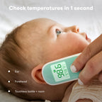 Frida 3-in-1 Infrared Thermometer for Ear, Forehead & Touchless