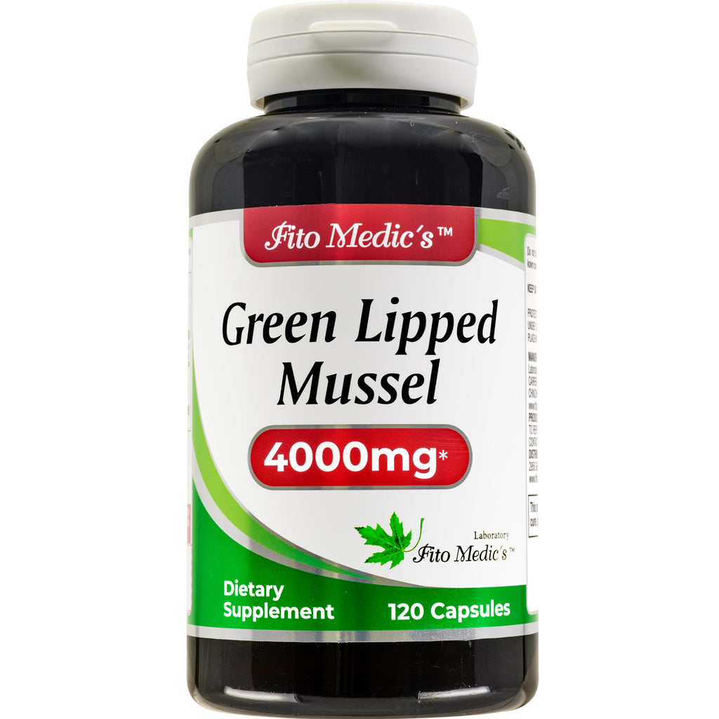 FITO MEDIC'S Green Lipped Mussel | Green Lipped Mussel Pills | 120 Capsules | Herbal Supplement