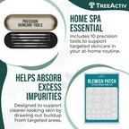 TreeActiv Milia Spot Treatment 3 Piece Tool Set, Milia Remover Set, Includes 12ml Overnight Milia Remover Cream with Bentonite Clay and Aloe Vera, Milia Extractor Tool Kit Acne Treat