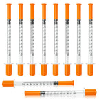 0.5ml 31G 5/16" syring, Seringe insulin, Individually Packed, Smooth & Comfortable, Pack of 100