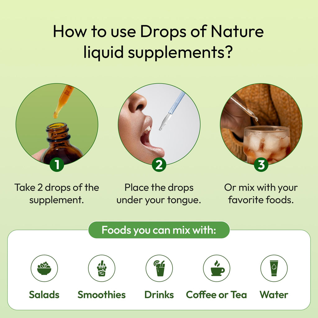 Green Tea 10:1 Extract 50% EGCG - Green Tea Liquid Drops - Vegan, 4X More Powerful Than Pills & Capsules - 2oz Antioxidant & Immune Supplement - Skin, Heart Support, Brain Health & Memory Boost