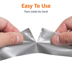 Amazon Basics Heavy Duty Advanced Strength Duct Tape, 1.88-inch x 20-Yard, Silver, 4-Pack, Great for General-Purpose Use, Home Repairing, DIY Work, Auto Repair and Outdoor Activities