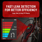Refrigerant Leak Detector HVAC, Aprvtio ALD-200PRO 3-in-1 Professional Freon Leak Detector for A3 A2L A1 Refrigerants, Automotive AC Leak Detection Kit with 0.14 oz/yr Sensitivity for R454B R134a